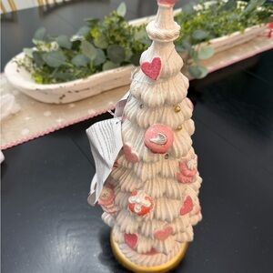 2 Cupcake and Cashmere Valentines tree set. Pink